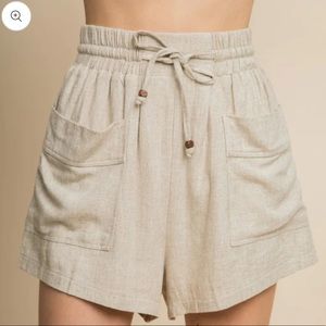 Linen Beach Shorts